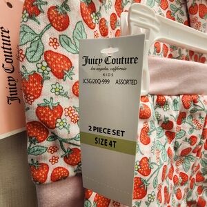 2 pieces of juicy couture pants an top